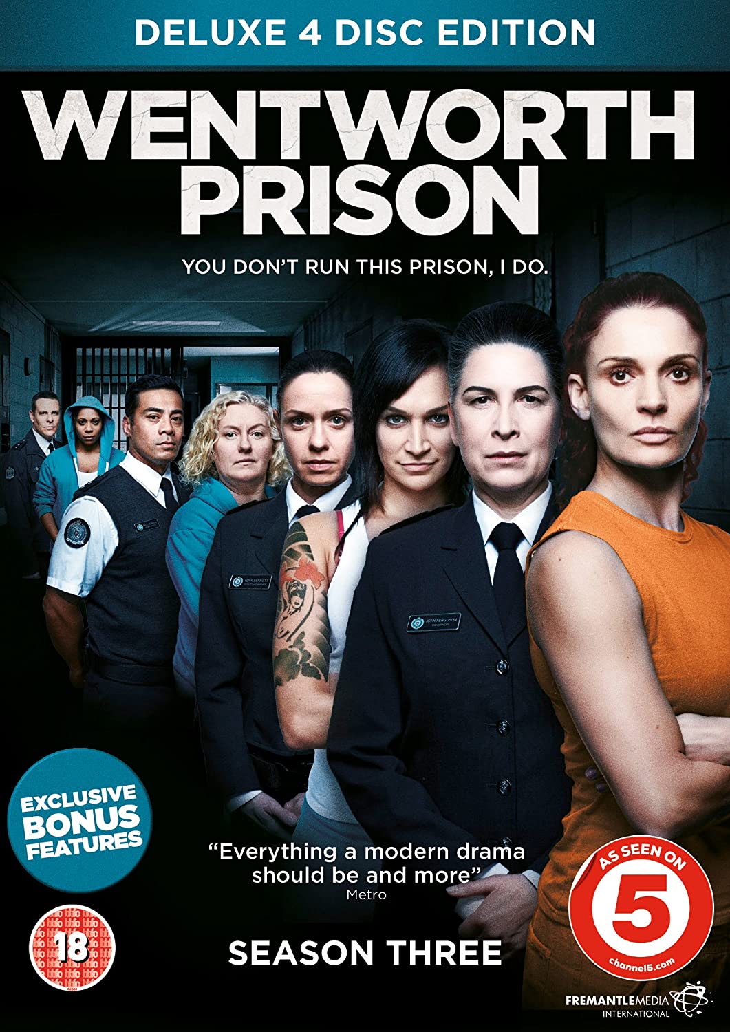 Wentworth Prison - Season 3 - Drama [DVD]