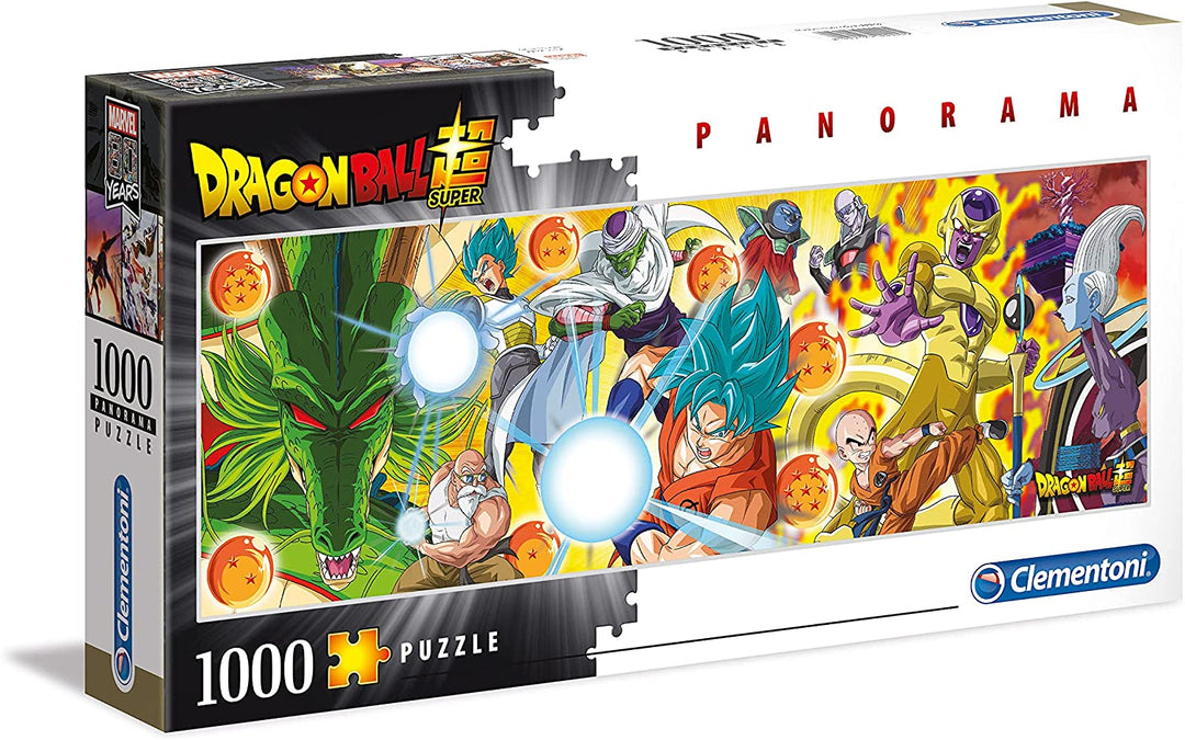 Clementoni 39486 Collection Puzzel Panorama voor Volwassenen en Kinderen Dragon Ball 1000 Stuks