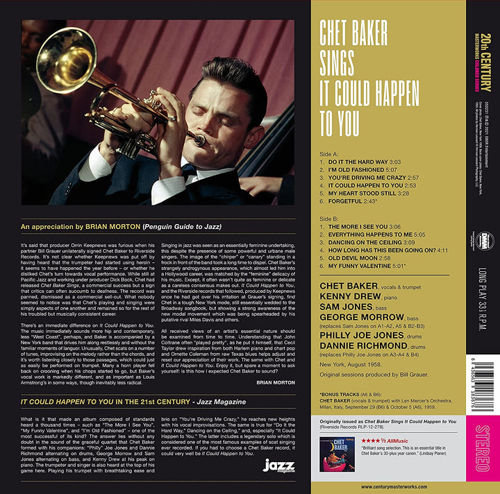 Chet Baker - Chet Baker Sings: It Could Happen To You [VINYL]