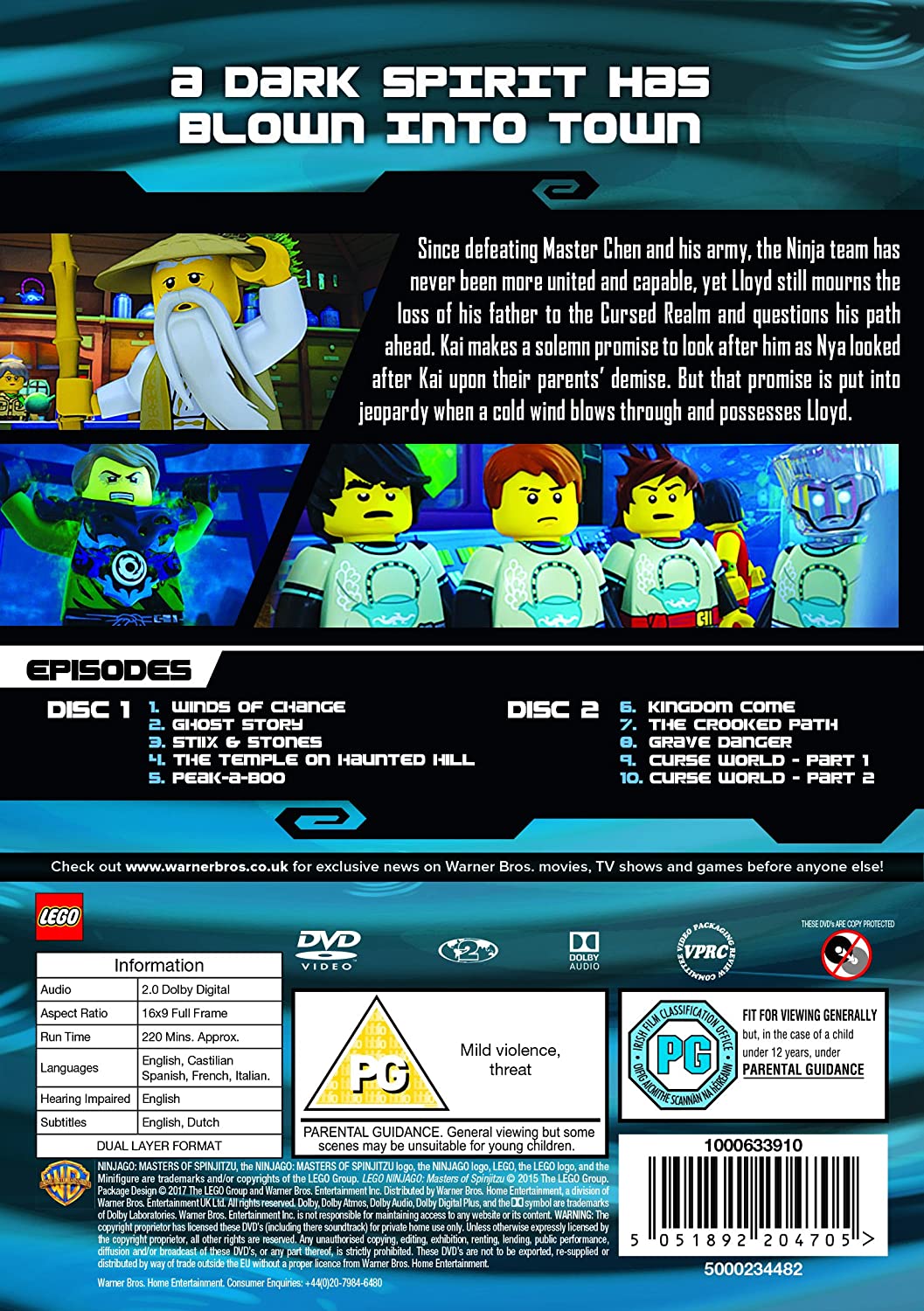 Lego Ninjago Possession [2017] - Animation [DVD]