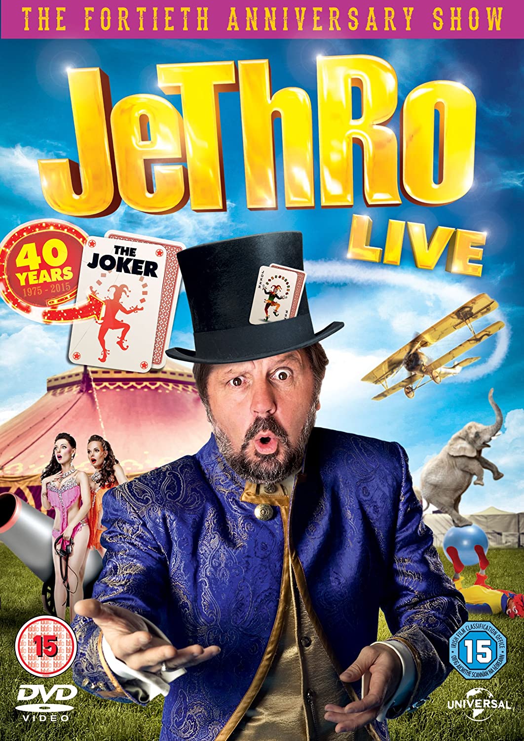 Jethro Live: 40 Years the Joker (2015) - DVD (Region 2)