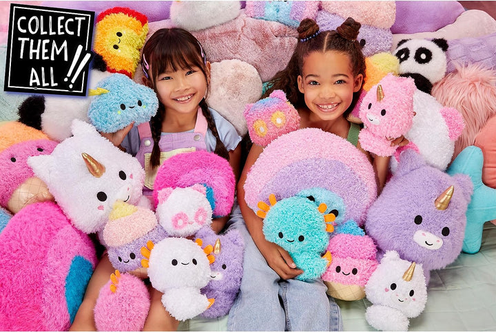 Kleines Plüschtier zum Sammeln von Fluffie Stuffiez – EINHORN – Überraschungs-Enthüllung beim Auspacken