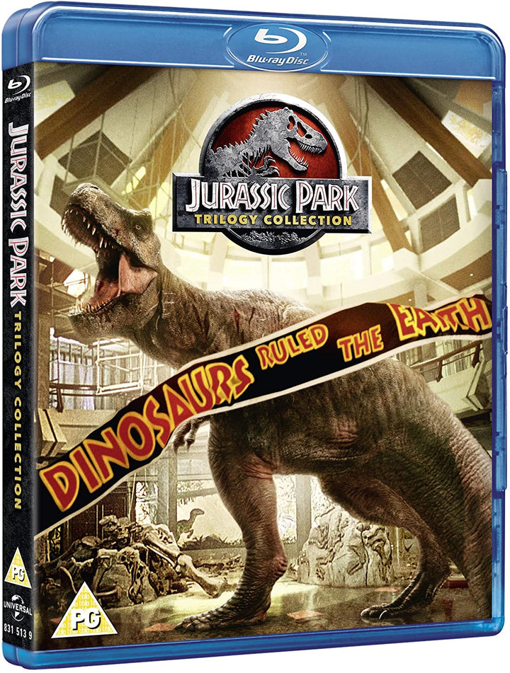 Jurassic Park Trilogy [2018] [Region Free] - Adventure [Blu-ray]