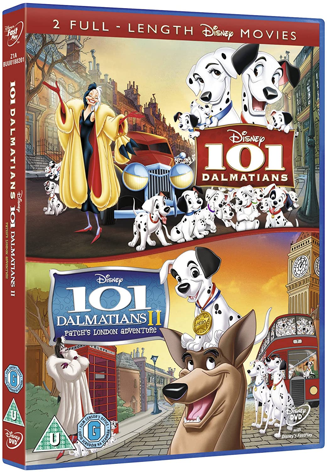 101 Dalmatians / 101 Dalmatians II: Patch's London Adventure [1961]