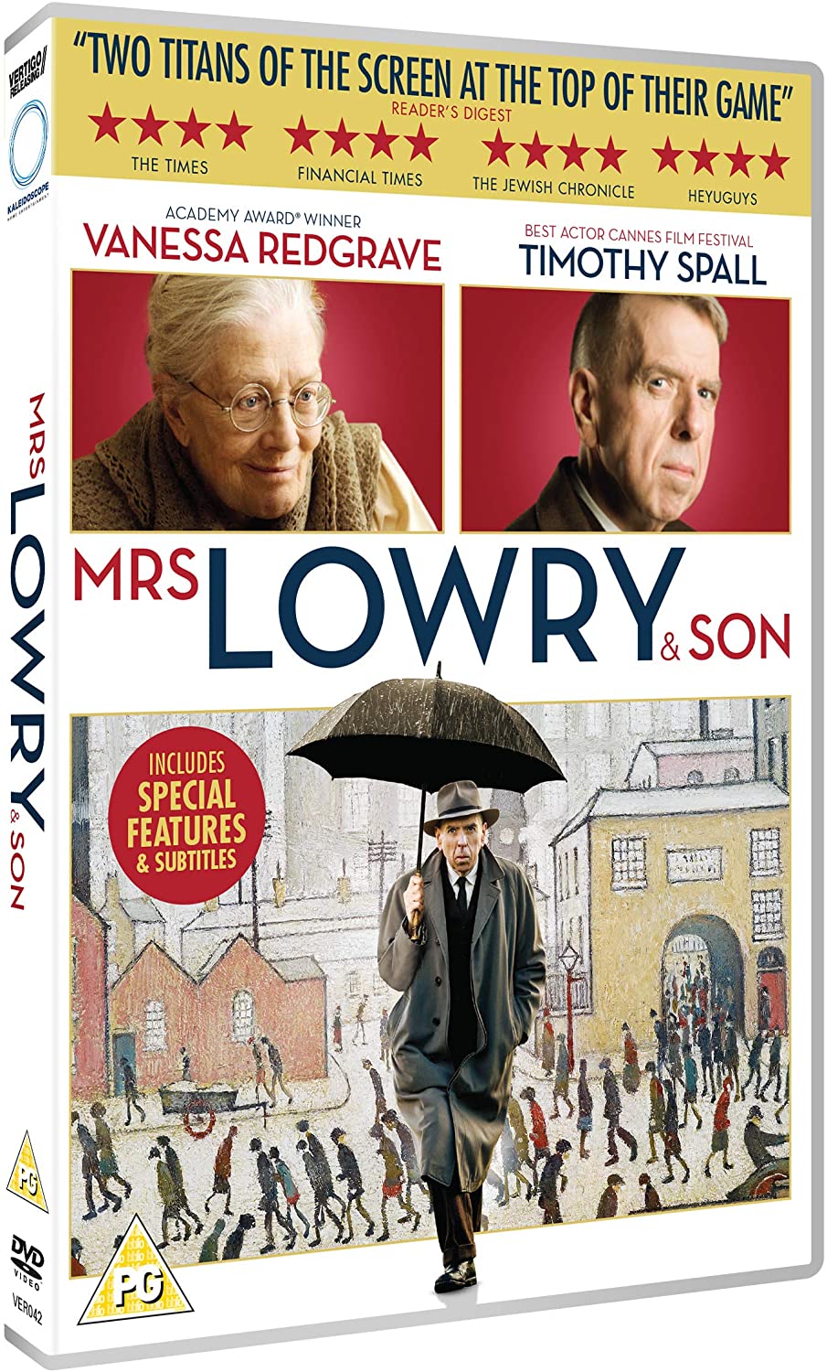 Mrs Lowry & Son (2019) - DVD (Region 2)