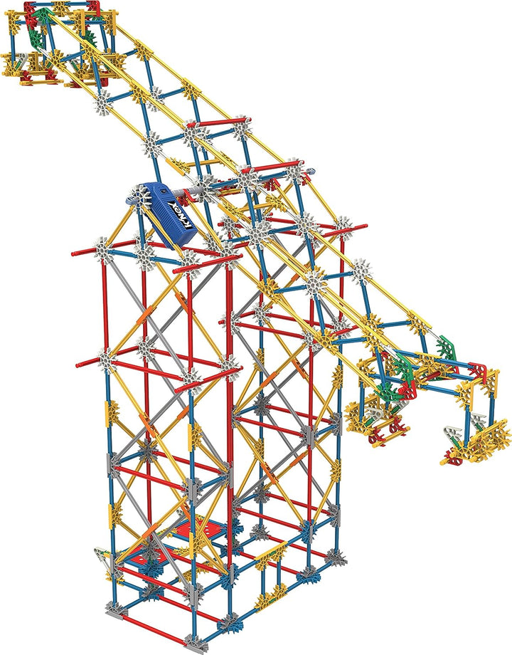 K'NEX 17035 Thrill Rides 3-in-1 Classic Amusement Park Building Set, 744 Piece Kids Building Set for Creative Play, Hours of Fun Making Three Fair Ground Rides, Suitable for Boys and Girls Aged 9+