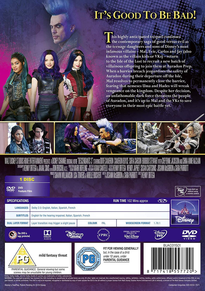 Disney Descendants 3 [2019] - fantasy [DVD]