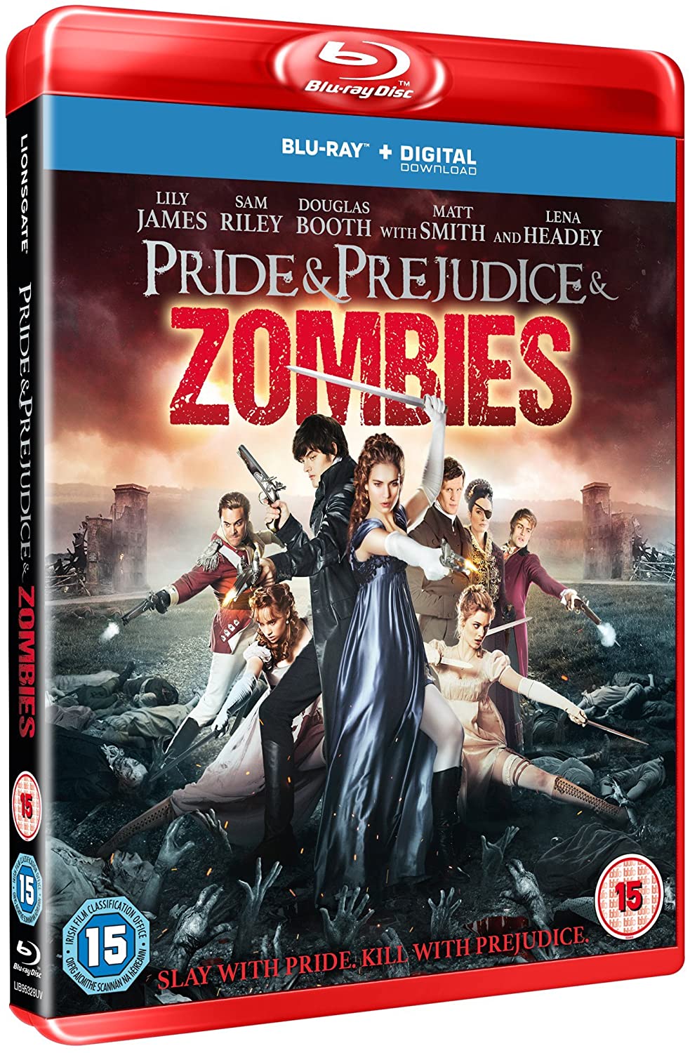 Pride & Prejudice & Zombies [Blu-ray] [2016]