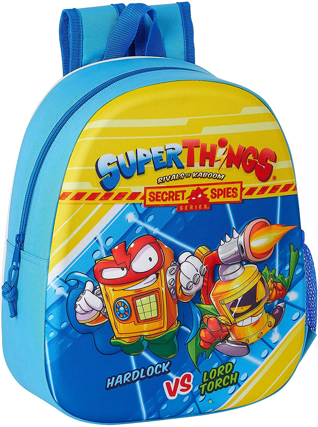 Safta Backpack with 3D Design Adaptable to Trolley by SuperZings, 270 x 100 x 32