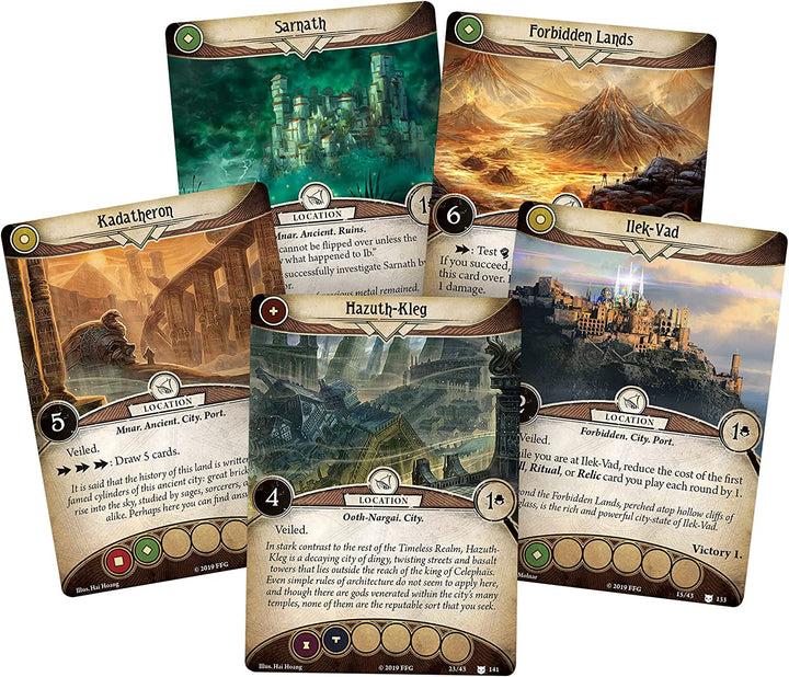 Fantasy-Flugspiele | Arkham Horror Das Kartenspiel: Mythos Pack – 5.1. Die Suche nach Kadath