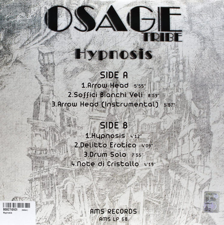 Osage Tribe - Hypnosis [Vinyl]