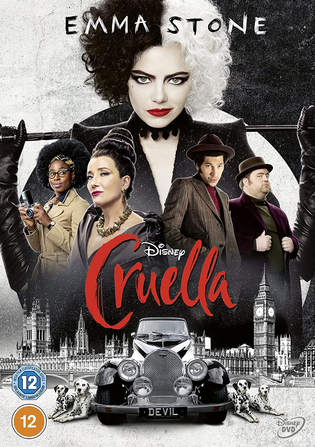 Disney's Cruella DVD [2021] - Comedy/Crime [DVD]