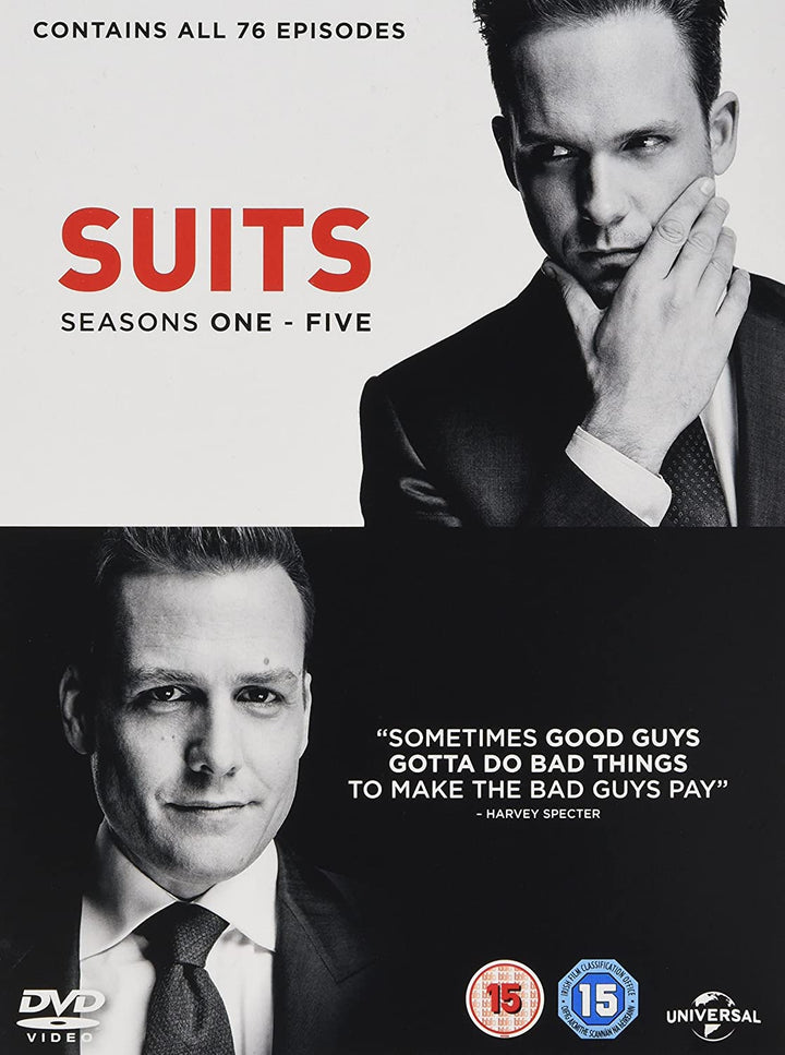 Suits - Season 1-5 (2015) - DVD (Region 2)