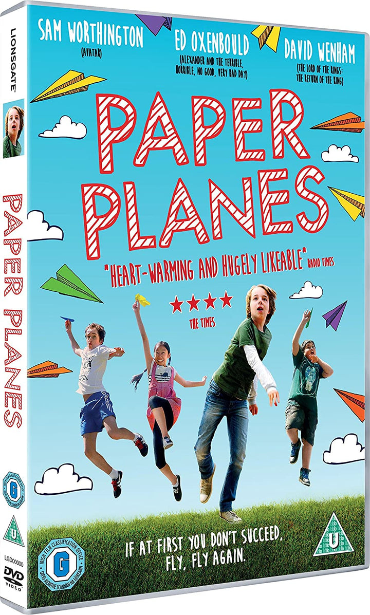 Paper Planes [2015] - Family/Drama [DVD]