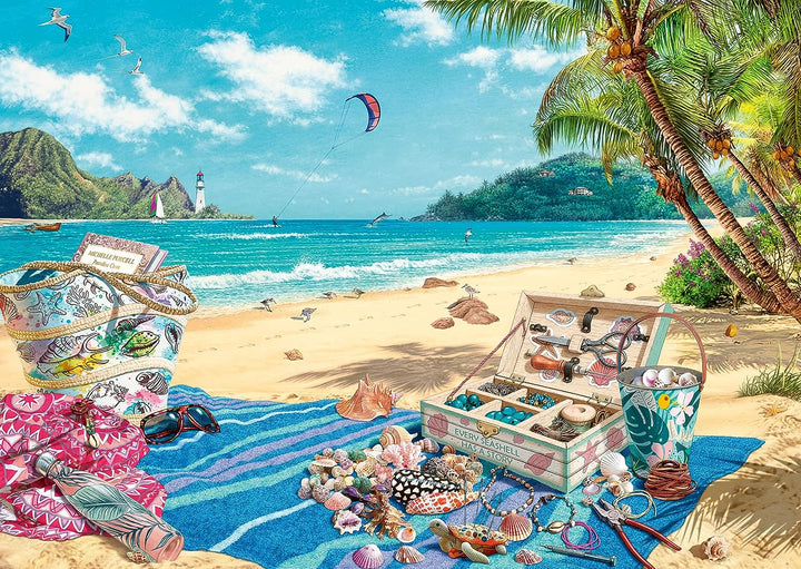 Ravensburger 17321 Beach Shell Collector 1000 Piece Jigsaw Puzzles for Adults and Kids