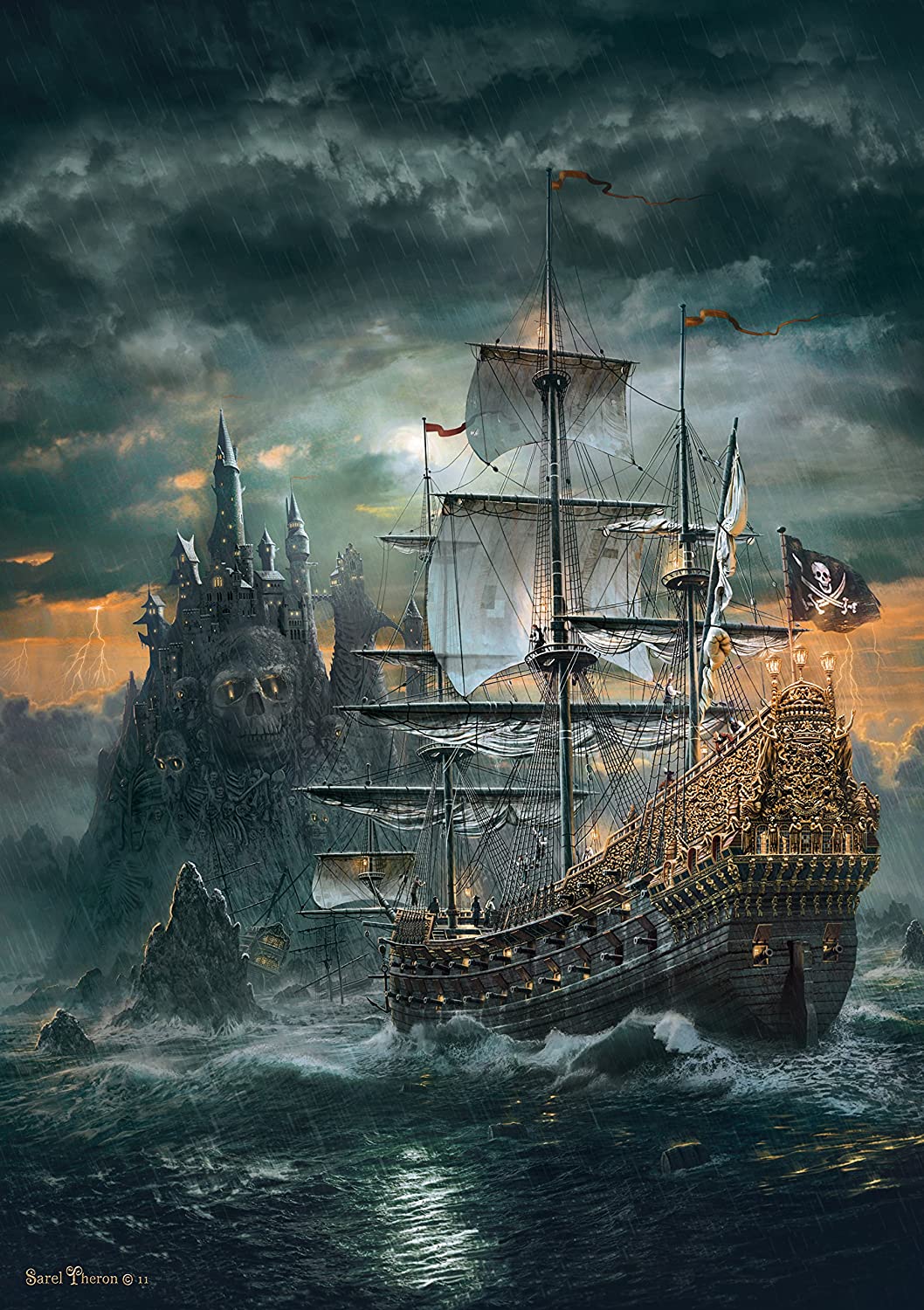 Clementoni High Quality Collection - The Pirate Ship Jigsaw Puzzle (31682)