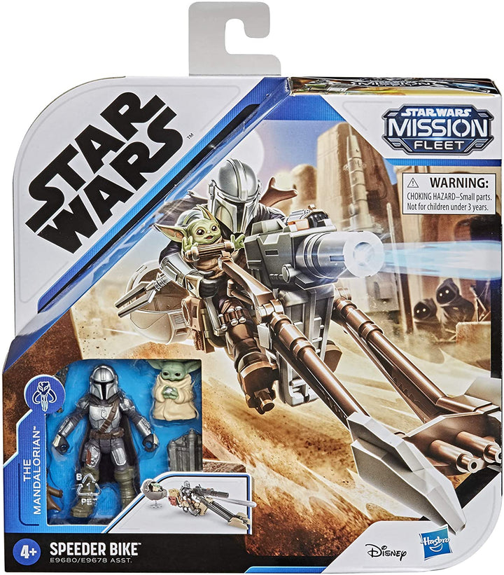 Star Wars Mission Fleet Expedition Class The Mandalorian The Child Battle for The Child Battle for the Bounty Figuras y vehículo a escala de 6 cm