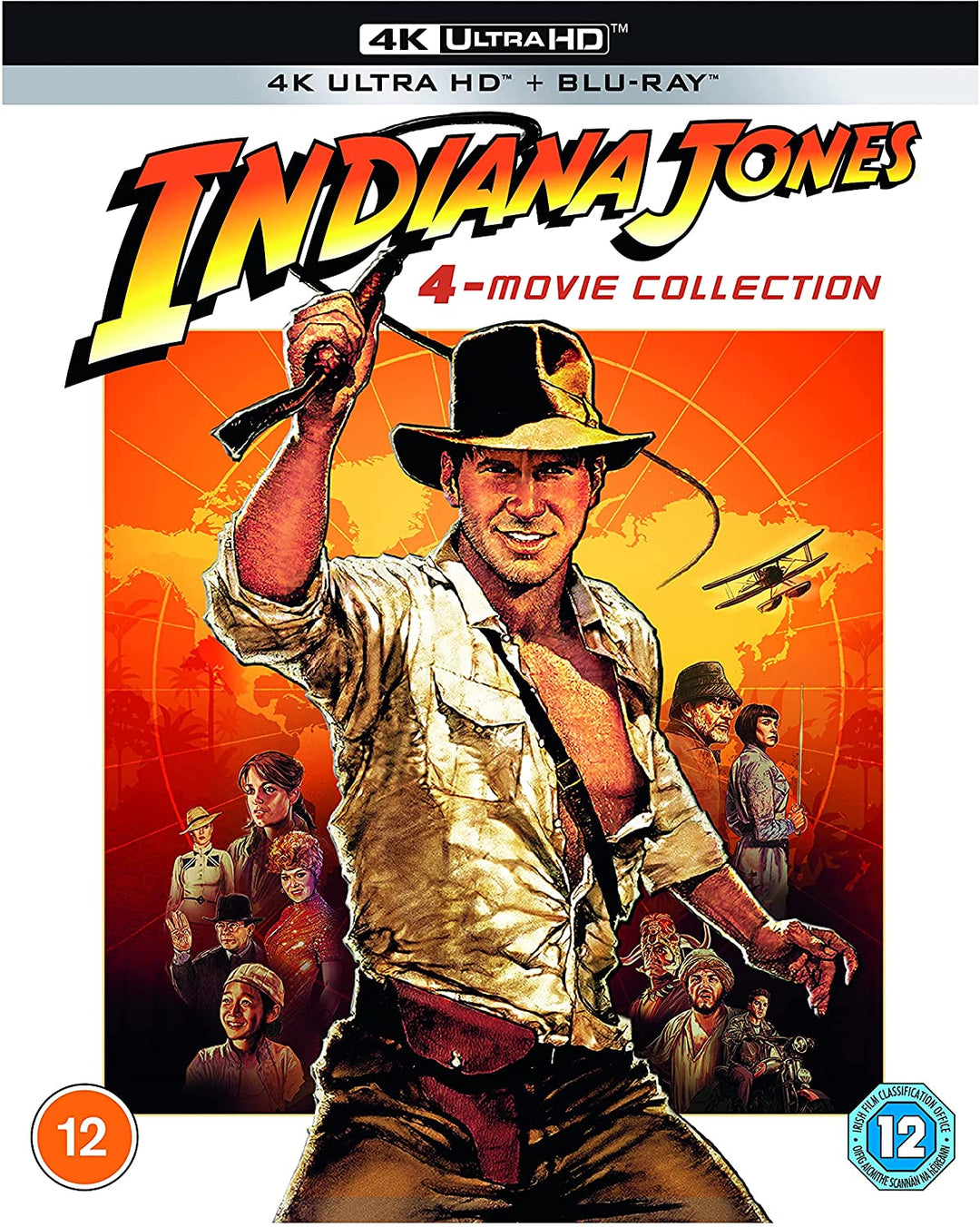 Indiana Jones 4-Movie Collection 4K Ultra HD + Blu-ray - Adventure/Action [Blu-ray]