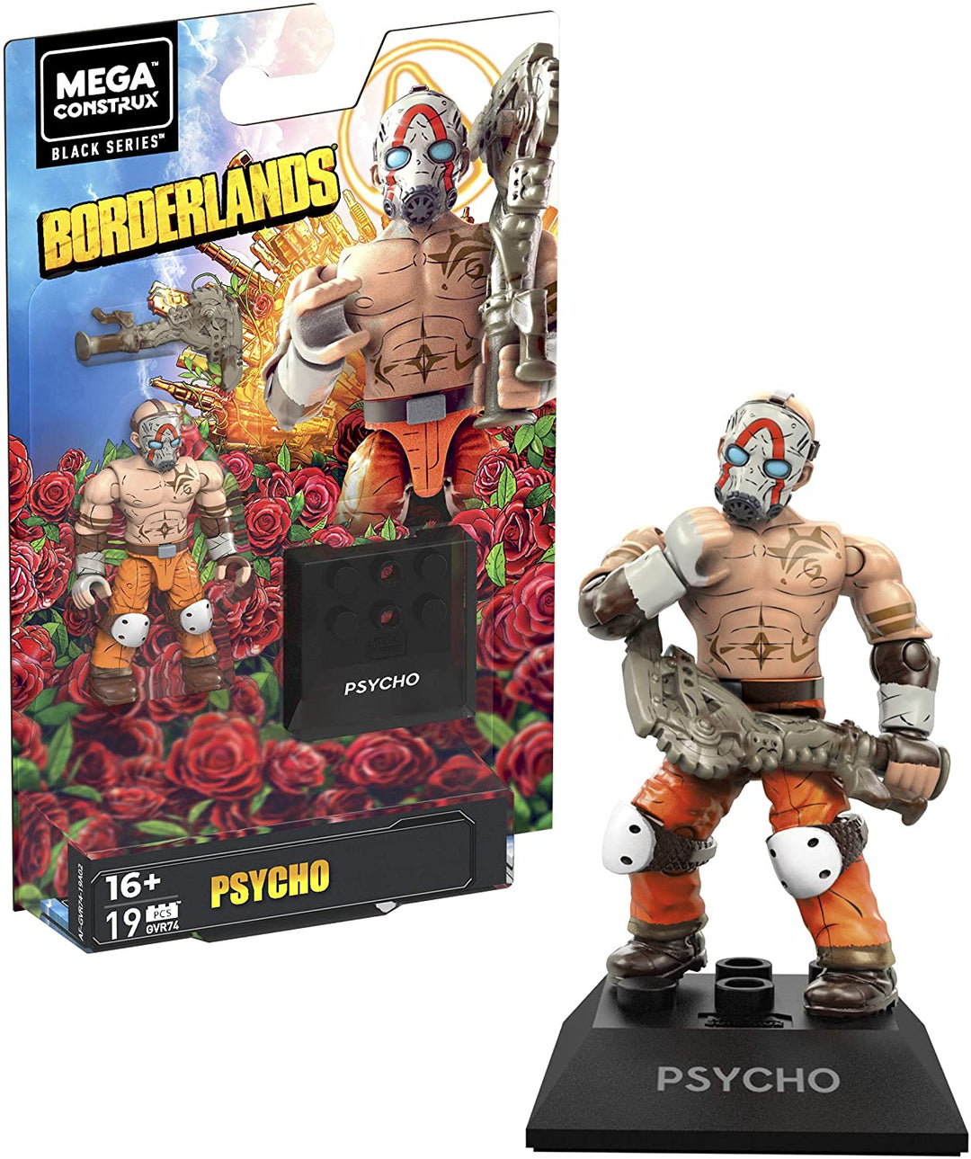 Mega Contrux Black Series Borderlands Psycho