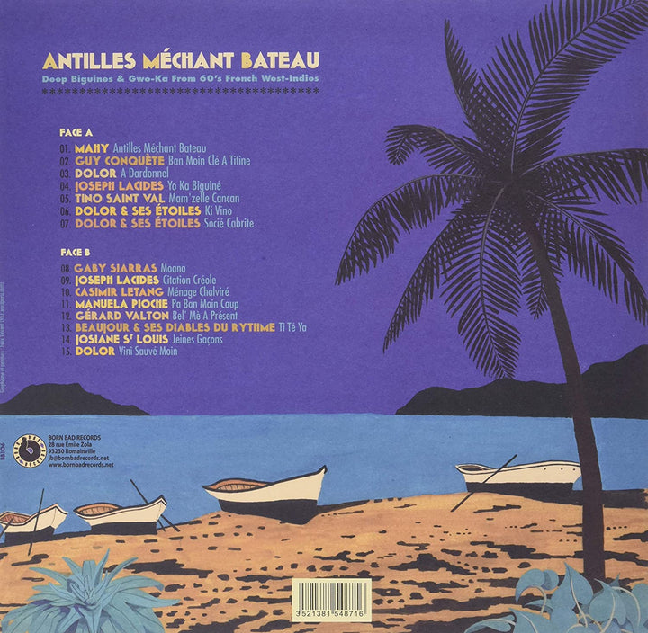 Antilles Mechant Bateau - [Vinyl]