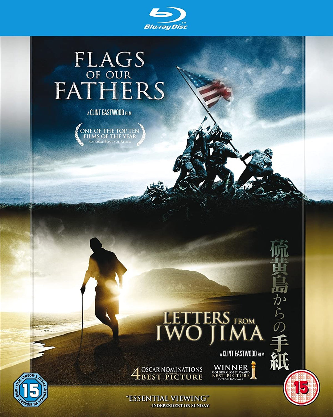 Flags Of Our Fathers/Letters From Iwo Jima [2 Film Collection] [2007] [Region Free] - War/Drama [Blu-ray]