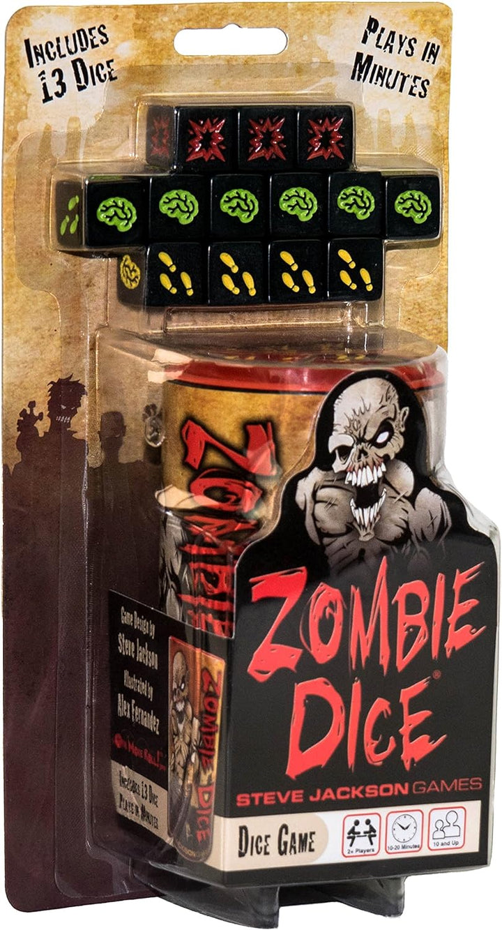 Steve Jackson Games Zombie Dice Push Your Luck Game (SJG31313)