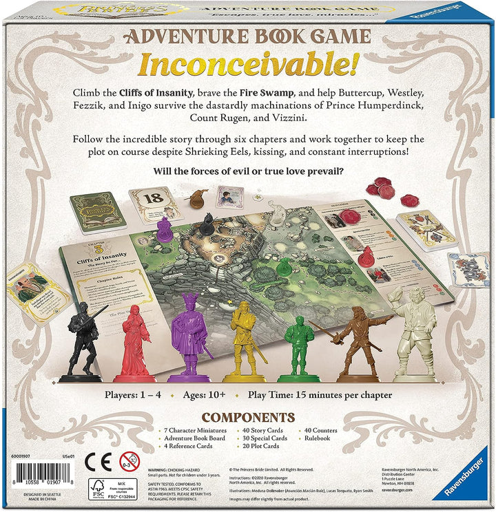 Ravensburger The Princess Bride - Strategy Board Games for Adults & Kids Age 10+