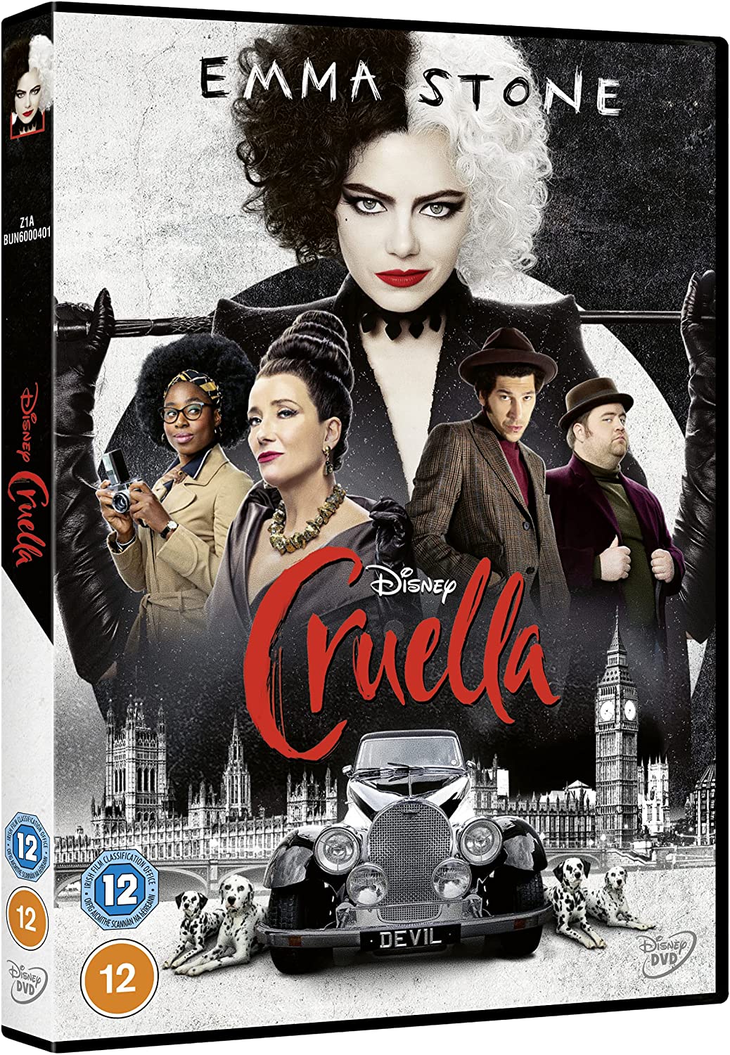 Disney's Cruella DVD [2021] - Comedy/Crime [DVD]