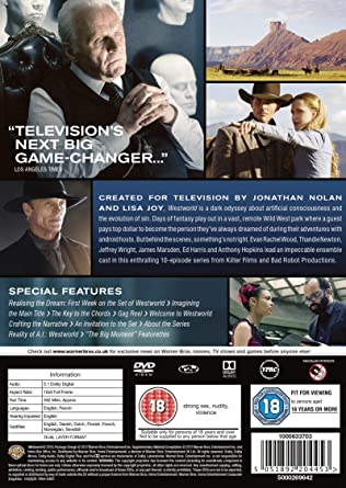 Westworld - Season 1 [includes Ultraviolet Digital Download]  [DVD] [2016]