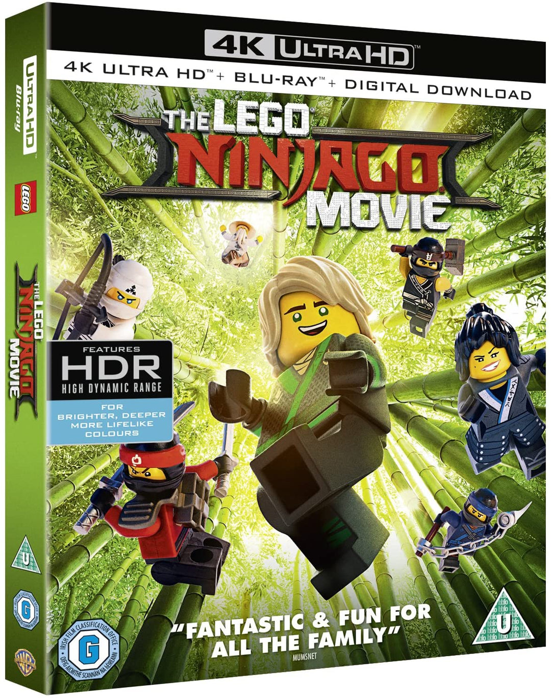 The LEGO® Ninjago Movie [4K Ultra HD] [2017]- Family/Adventure [Blu-ray]