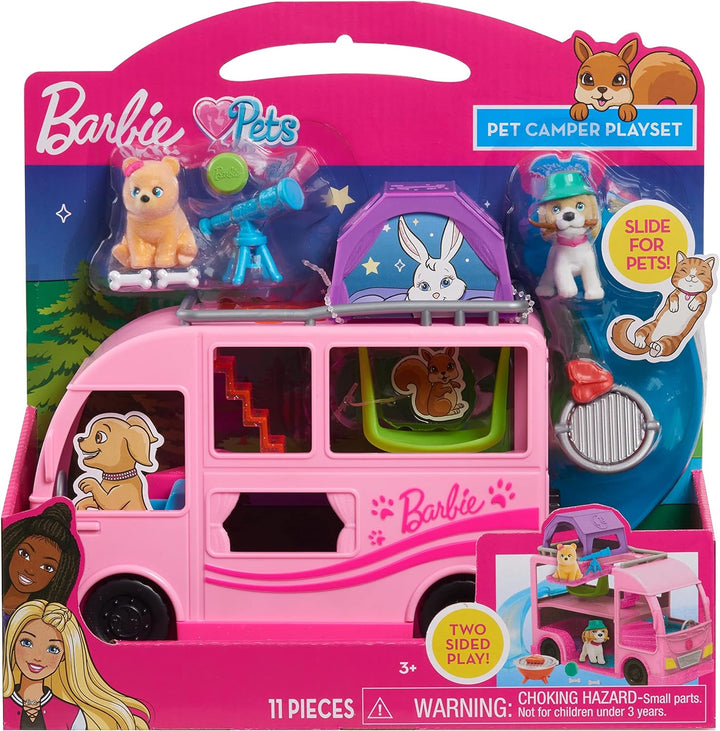 JP Barbie 63717 Barbie Camper Spielset, mehrfarbig
