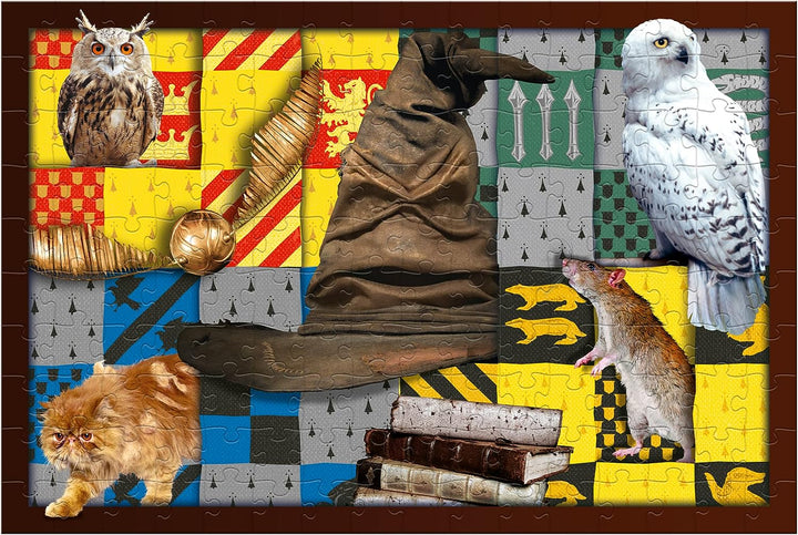 Winning Moves WM03015-ML1-4 Harry Potter Puzzles