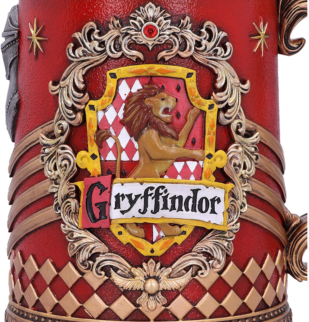 Harry Potter Gryffindor Hogwarts House Sammelkrug, Rotgold, 1 Stück (1 Stück)