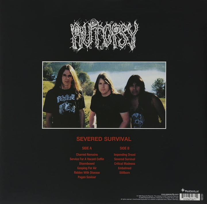 Autopsy - Severed Survival [VINYL]