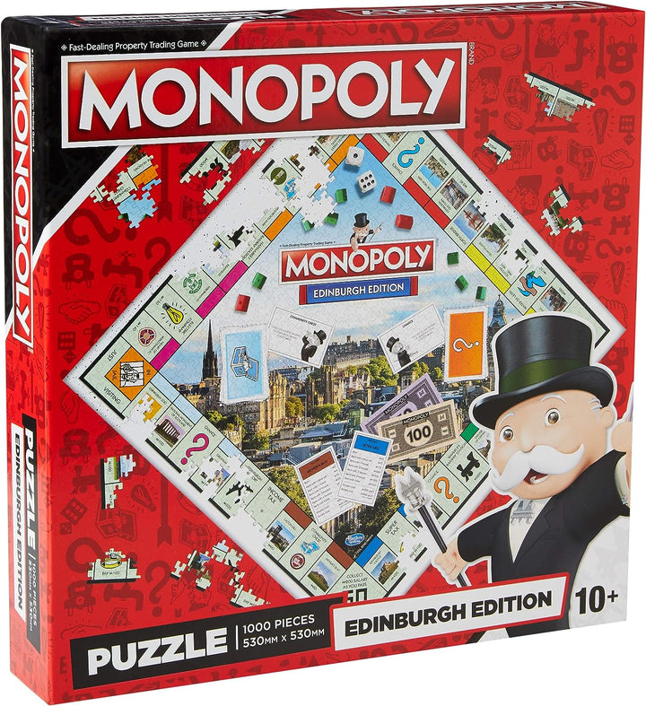 Edinburgh Monopoly 1000-teiliges Puzzlespiel