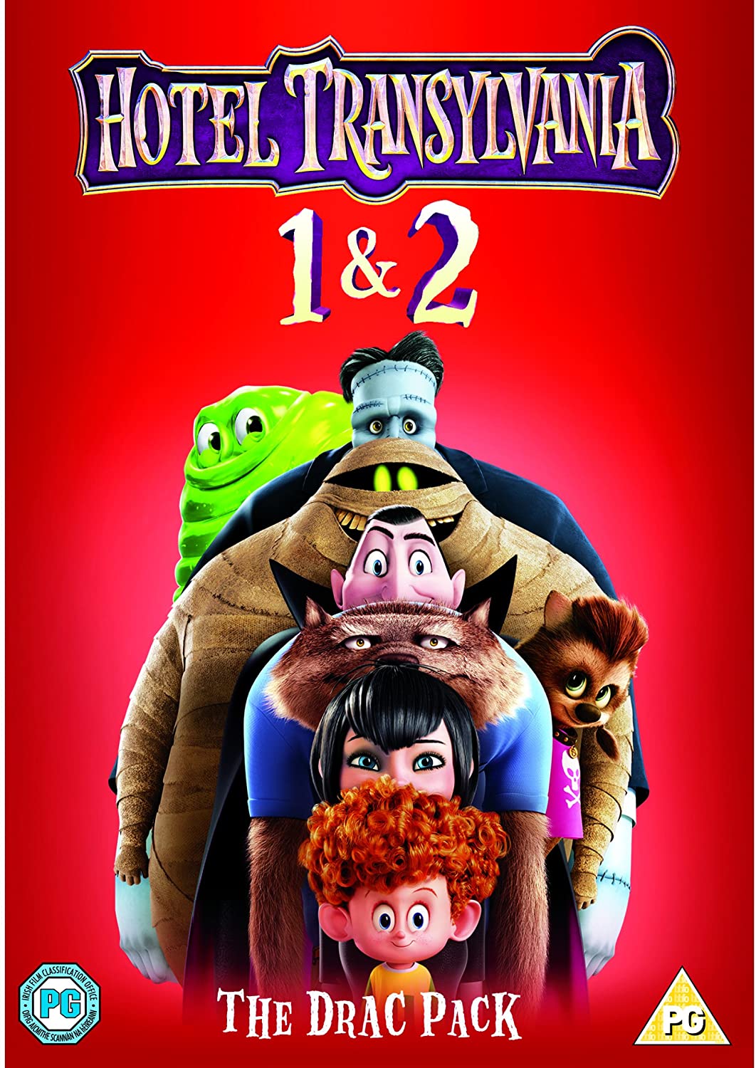 Hotel Transylvania 1&2 - Family/Comedy [DVD]