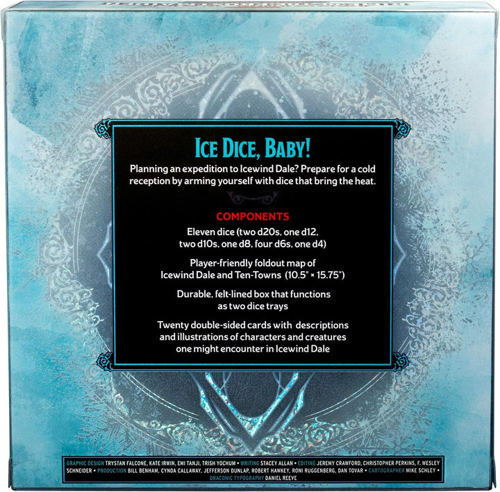 Dungeons & Dragons Icewind Dale: Rime of the Frostmaiden Dice and Miscellany