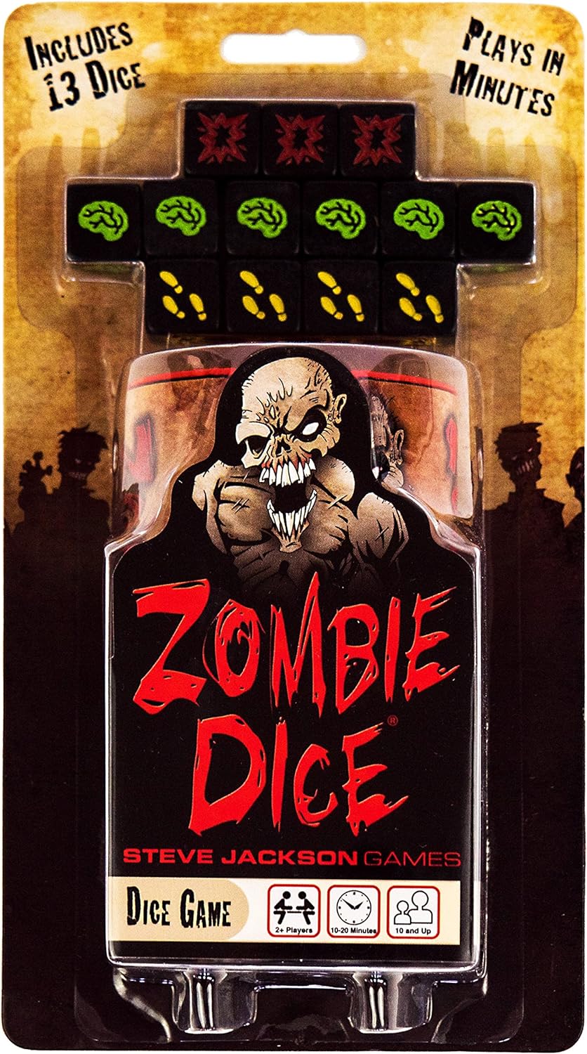 Steve Jackson Games Zombie Dice Push Your Luck Game (SJG31313)
