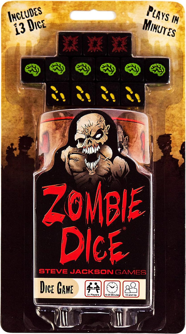 Steve Jackson Games Zombie Dice Push Your Luck Game (SJG31313)