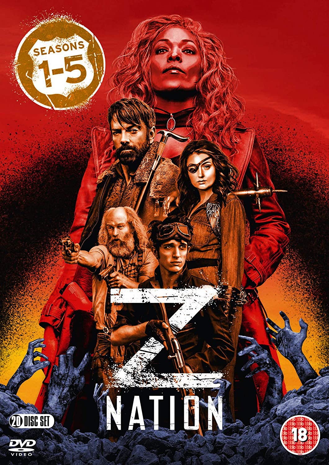 Z Nation: Season 1-2-3-4-5 [DVD]