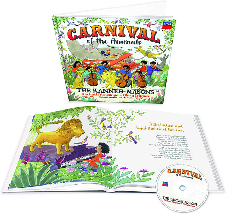 The Kanneh-Masons Michael Morpurgo Olivia Colman - Carnival with hardback book] - [Audio CD]