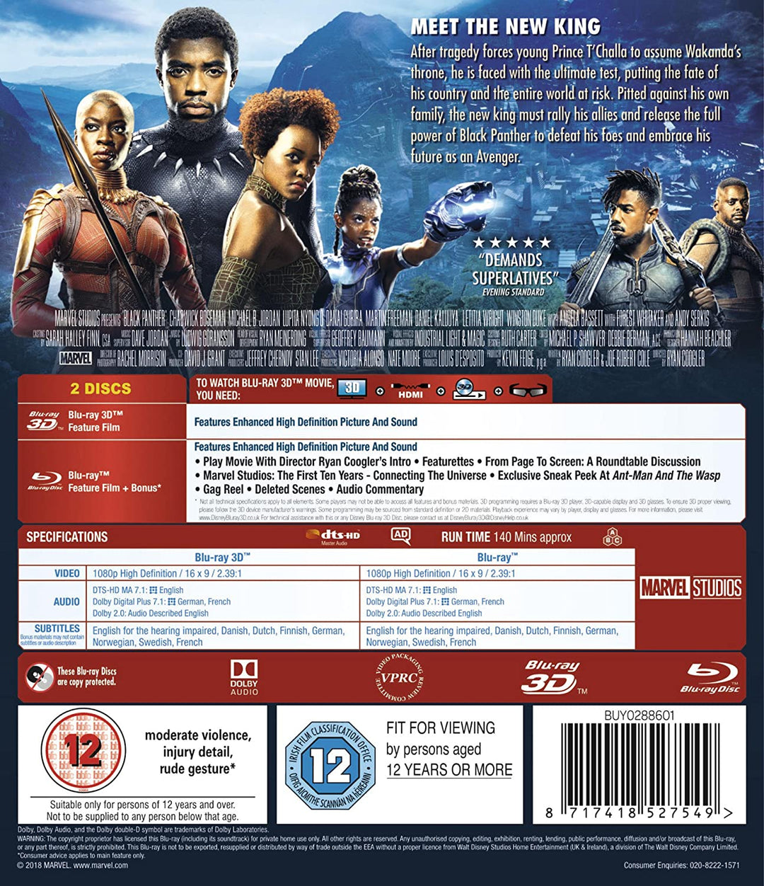 Black Panther - Action [BLu-ray]