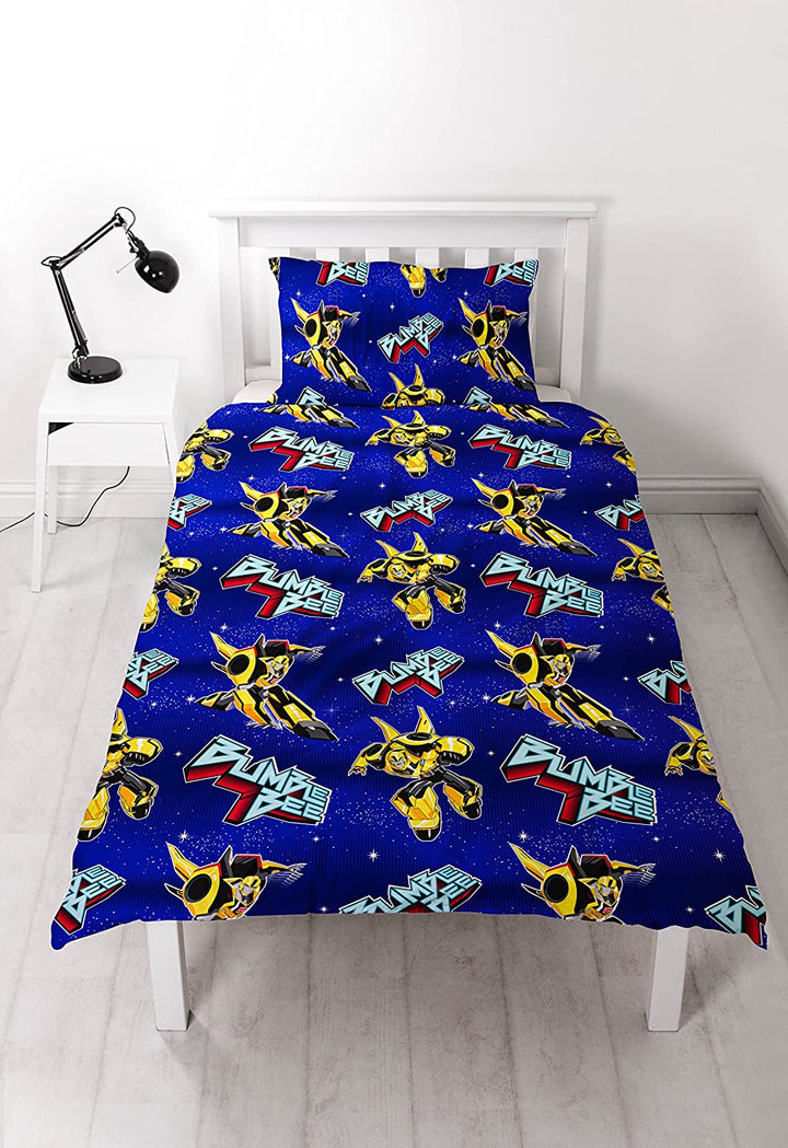 TRANSFORMERS - Hero Single Duvet Set (Repeat Print Design)