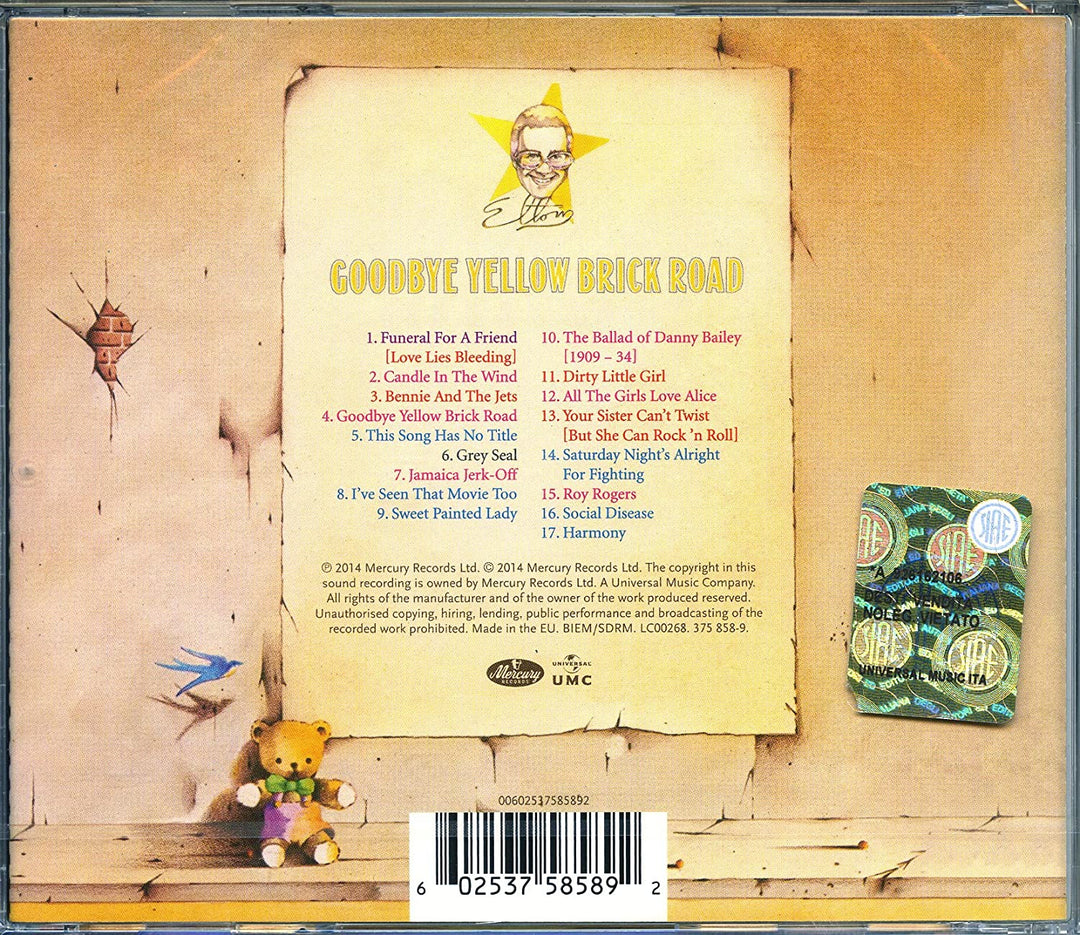 Goodbye Yellow Brick Road - Elton John [Audio CD]