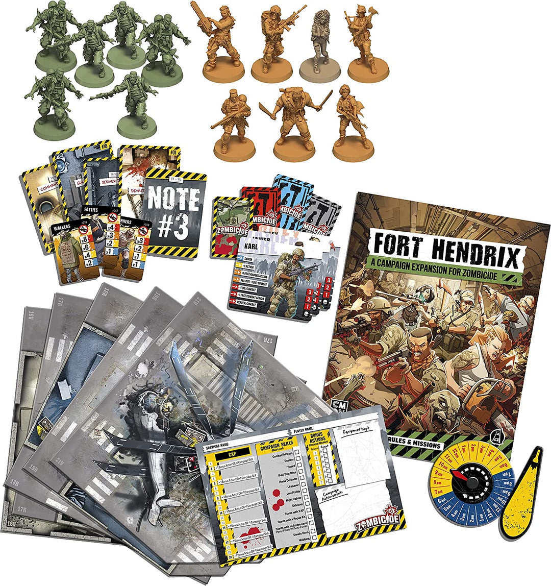 Zombicide 2nd Edition Fort Hendrix Expansion