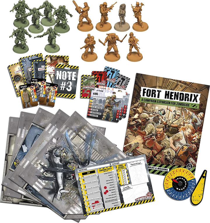 Zombicide 2nd Edition Fort Hendrix Expansion