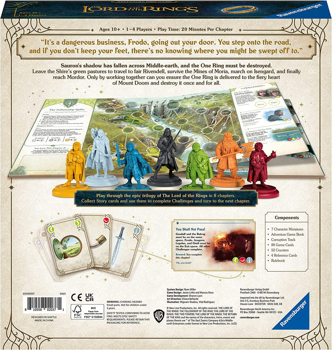 Ravensburger Der Herr der Ringe-Abenteuerbuchspiel