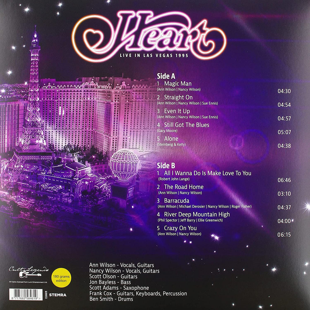 Heart - Live in Las Vegas 1995 [VINYL]