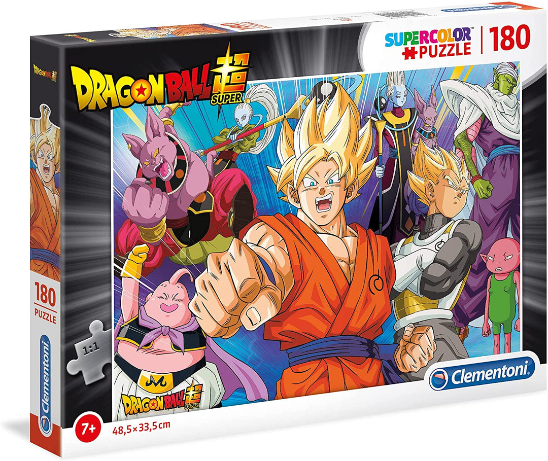 Clementoni - 29755 - Supercolor Puzzle for Children - Dragon Ball-180 Pieces