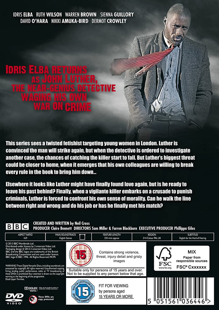Luther - Series 3 - Drama [DVD]